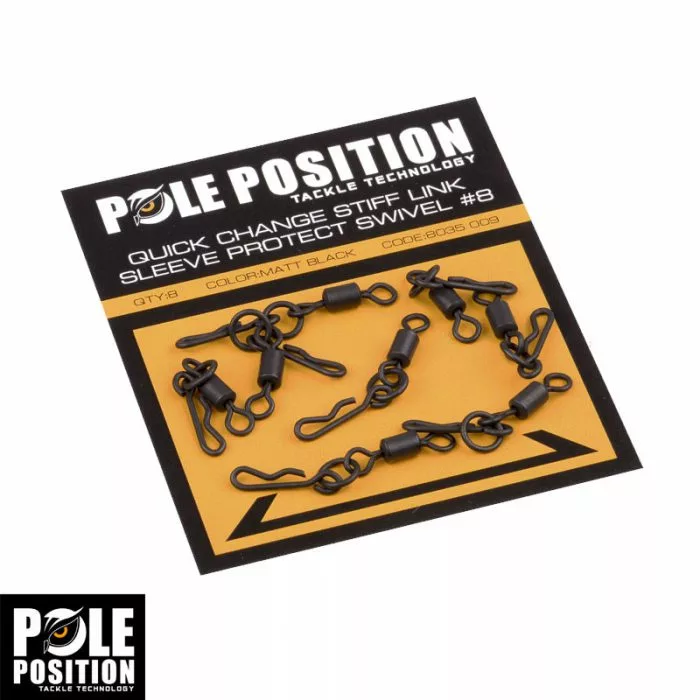 Pole Position QC Stiff Link Sleeve Protect Swivel #8 3 Pole Position QC Stiff Link Sleeve Protect Swivel #8