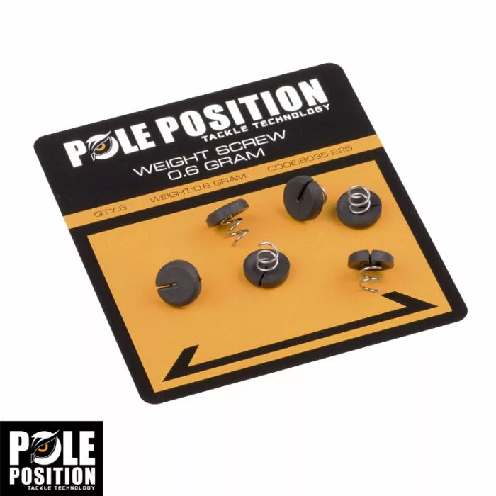 Pole Position Weight Screw 0.6 Gram 3 Pole Position Weight Screw 0.6 Gram