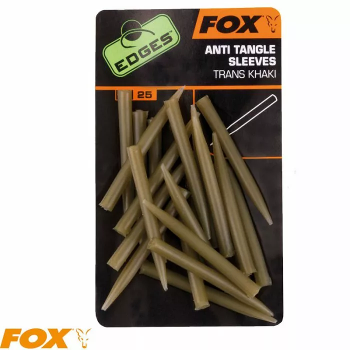 Fox EDGES™ Anti Tangle Sleeves – Khaki 3 Fox EDGES™ Anti Tangle Sleeves – Khaki