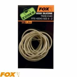 Fox EDGES™ Hook Silicone – Trans Khaki Hook 6 – 2