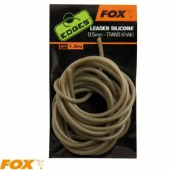Fox EDGES™ Leader Silicone – Trans Khaki 2m