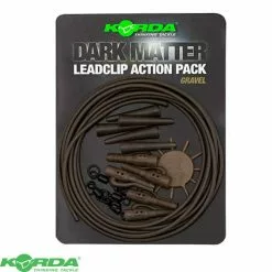 Korda Dark Matter Lead Clip Action Pack – Gravel