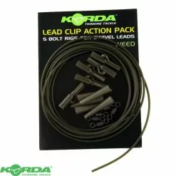 Korda Lead Clip Action Pack – Weed Green