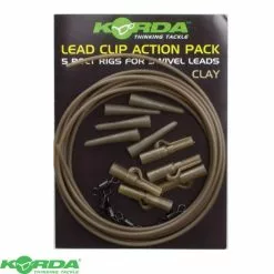 Korda Lead Clip Action Pack – Clay