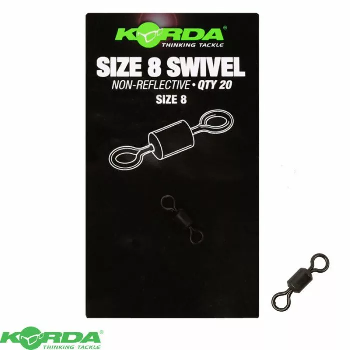 Korda Swivels Size 8 3 Korda Swivels Size 8