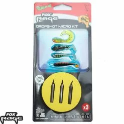 Fox Rage Ready Rig Dropshot Micro Kit 1m 5g Size 10 X3