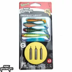 Fox Rage Ready Rig Dropshot Mini Kit 1m 10g Size 6 X3