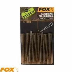 FOX Edges™ Camo Naked Line Tail Rubbers Size 10
